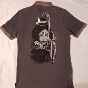 Ink Fruit Polo Graphic Shirt XL